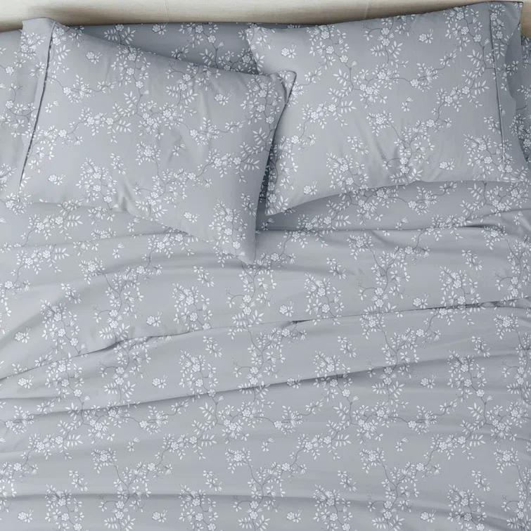 Becky Cameron Floral Vine Pattern Sheet Set & Reviews | Wayfair