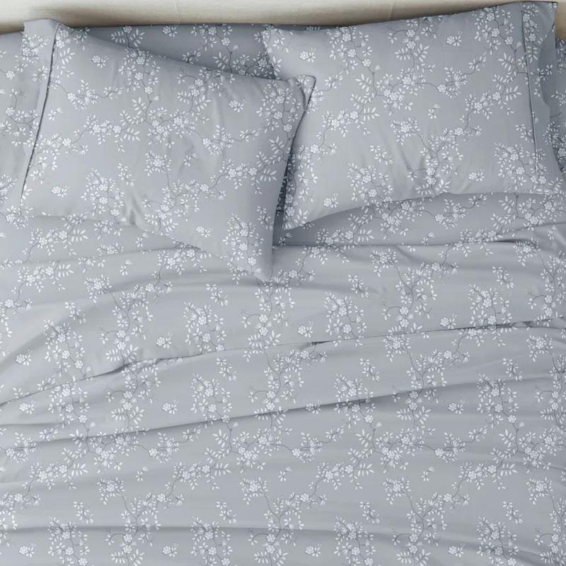 Becky Cameron Floral Vine Pattern Sheet Set & Reviews | Wayfair