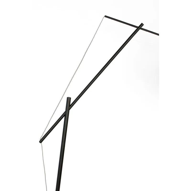 Tokio 83'' Black Task Floor Lamp