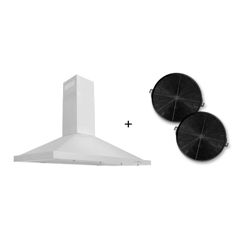 ZLINE ZLINE 48 in. Convertible Wall Mount Range Hood in Stainless Steel (KB-CF-48) KB-CF-48