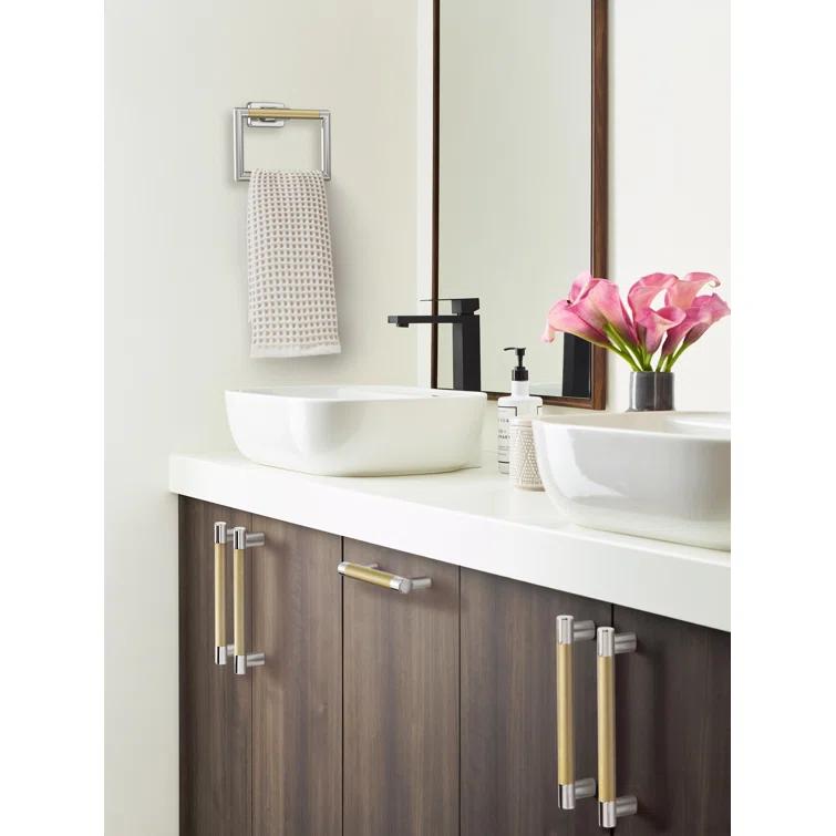 Amerock Esquire Towel Ring BH26612PNBBZ