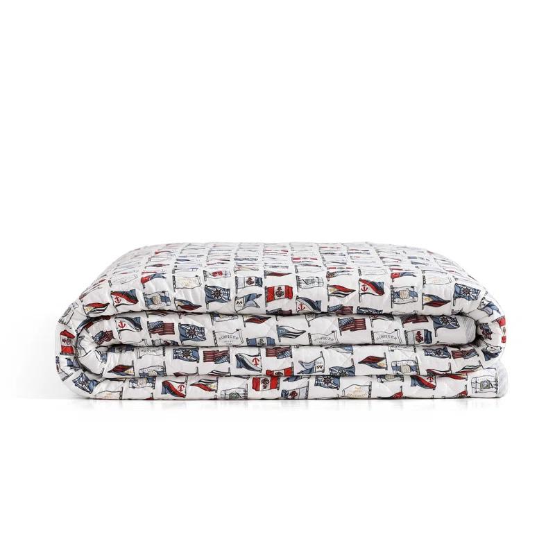 Tommy Hilfiger Tommy Hilfiger Ithaca Stripe Cotton Reversible Quilt Set
