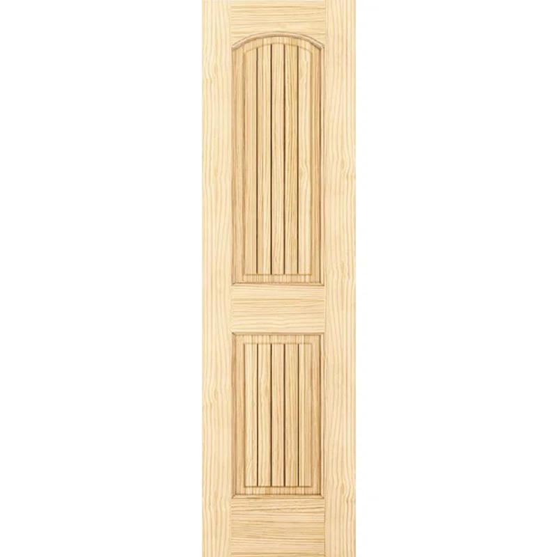 Kimberly Bay Paneled Solid Wood Unfinished Colonial Standard Door