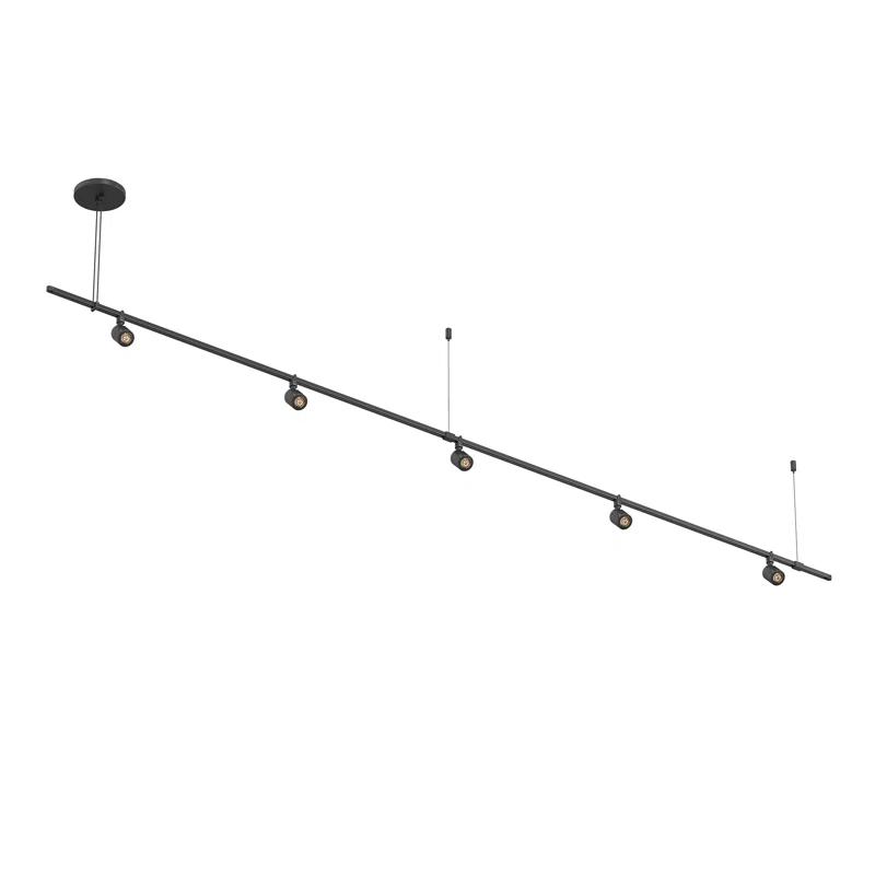 SONNEMAN Suspenders® 5 - Light Satin Black LED Kitchen Island Pendant