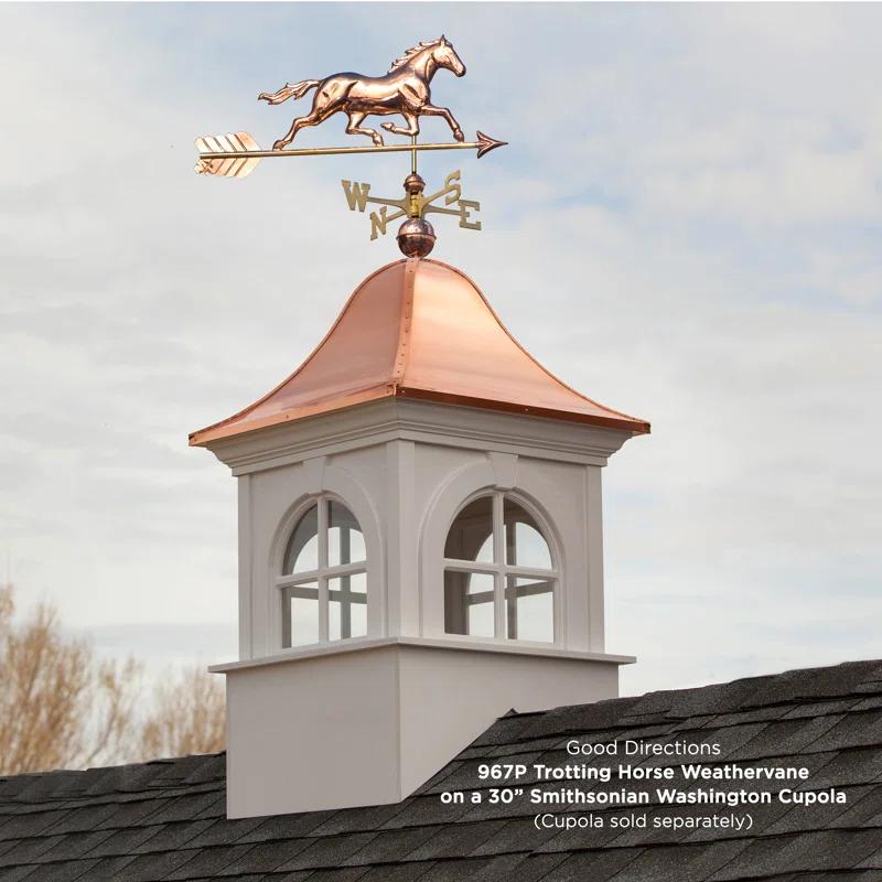 Good Directions 27'' H Metal Animals Weathervane