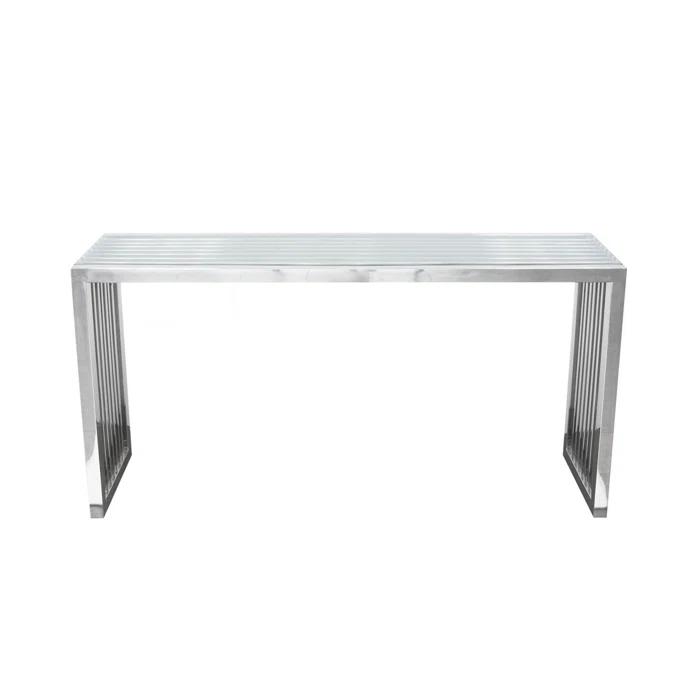 Diamond Sofa Glass Top Coffee Table