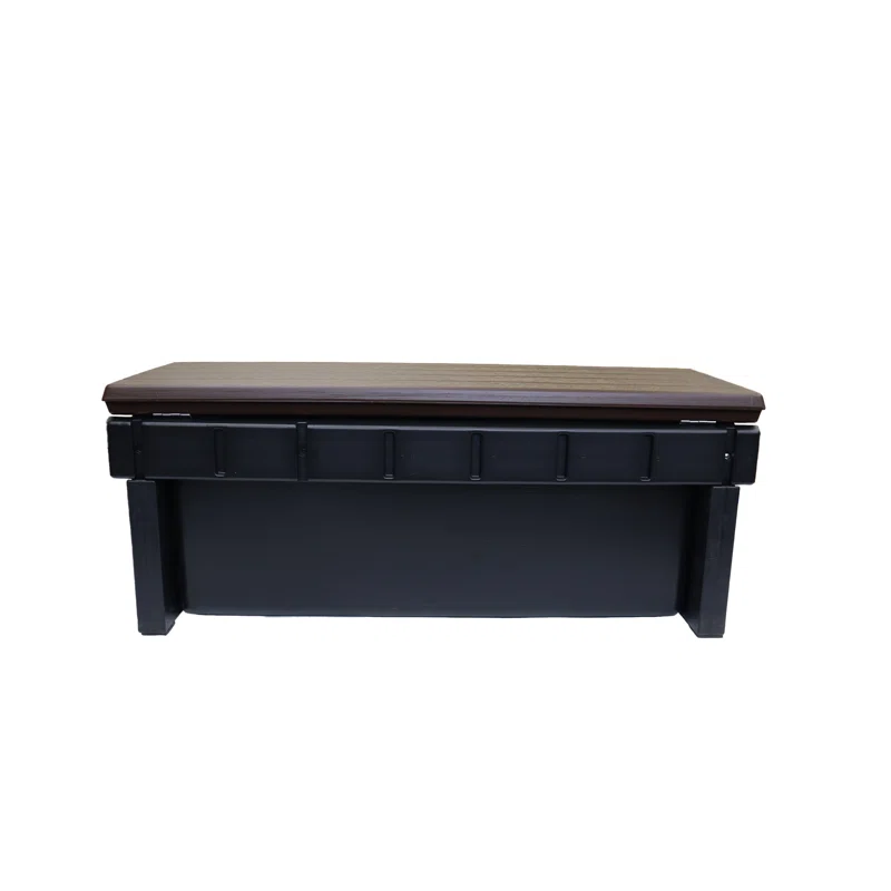 Confer Plastics 36" Storage Spa Steps Espresso