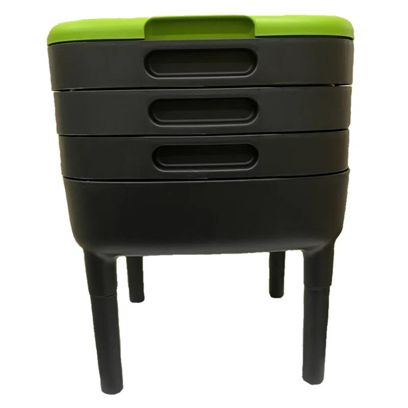 Riverstone Industries 6 Gallons Plastic Odor Resistant Worm Bin