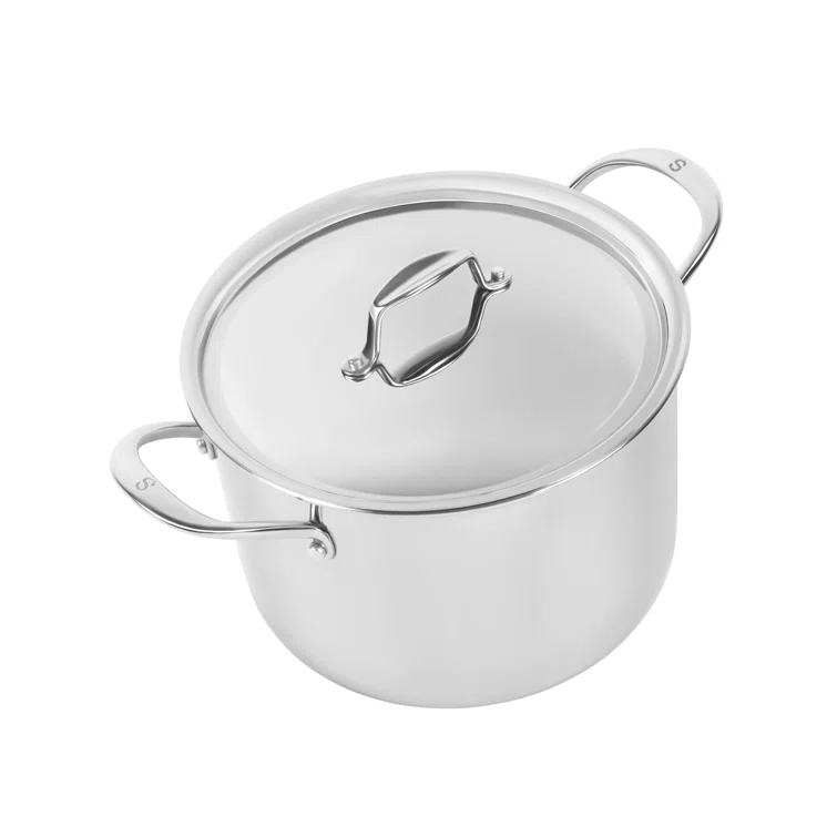 Sardel Sardel 8 Quarts Stainless Steel Stock Pot