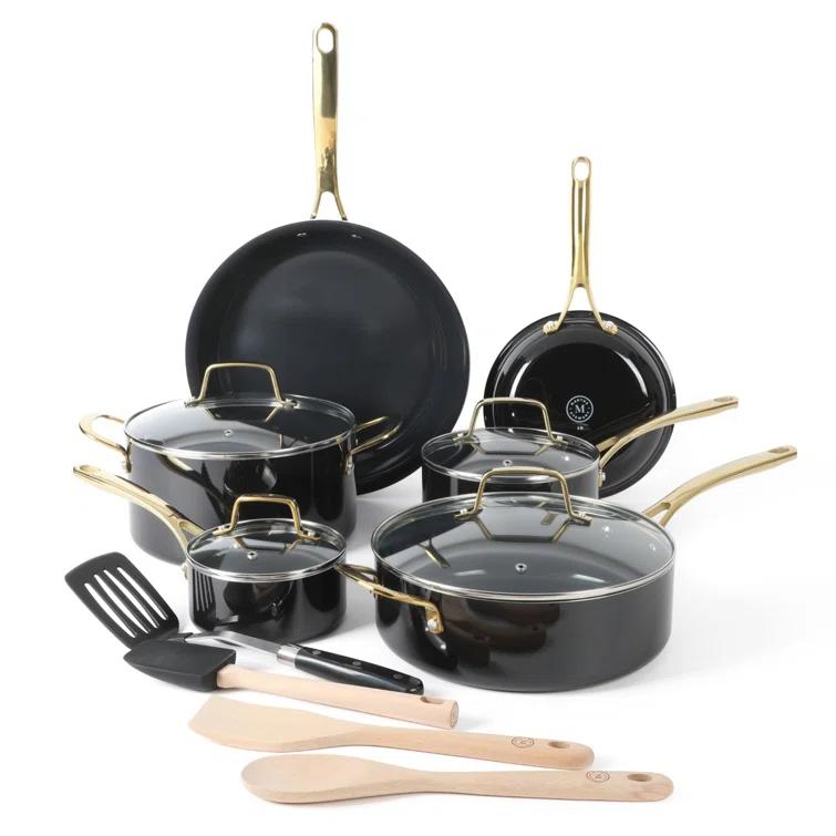 Martha Stewart Martha Stewart 14 Piece Non-stick Cookware Combo Set