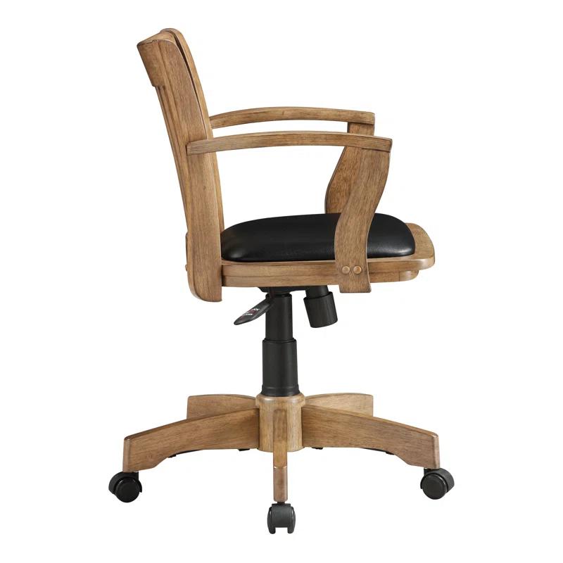 Office Star Products Genevieve Vinyl Bankers Chair