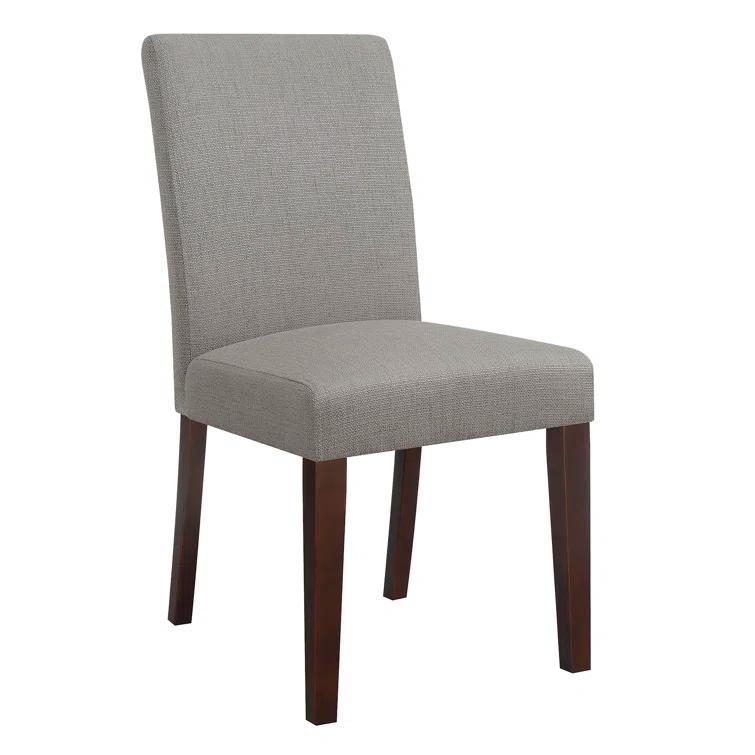 Serta Serta Liam Parsons Dining Chair, Plush High Back, Polyester Weave Fabric, Foam Cushion Seat (Set of 2)