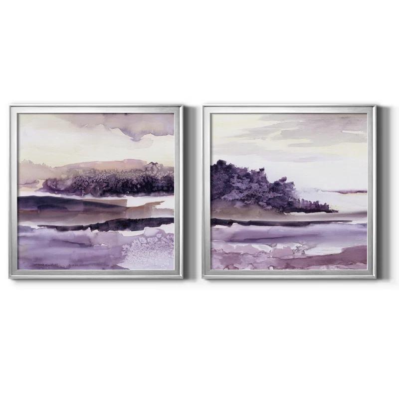 " Plum Grove I " 2 - Pieces Painting Print