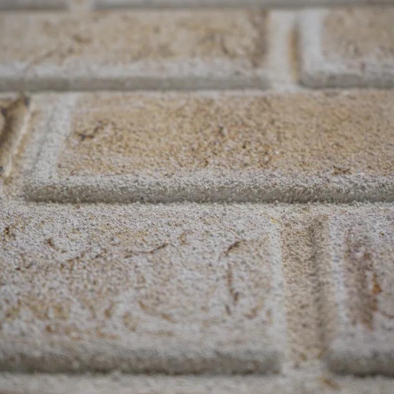 UPP Ultimate Premium Products 3D Brick Effect Wall Panels - Lightweight Styrofoam - Set of 9 Large Panels (20"x40") Covers 48 sq ft - Apply with Wall Adhesive - DIY Home Wall Cladding