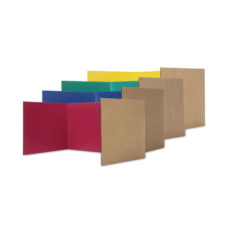 Flipside Flipside Cardboard Study Carrel (Set of 24)