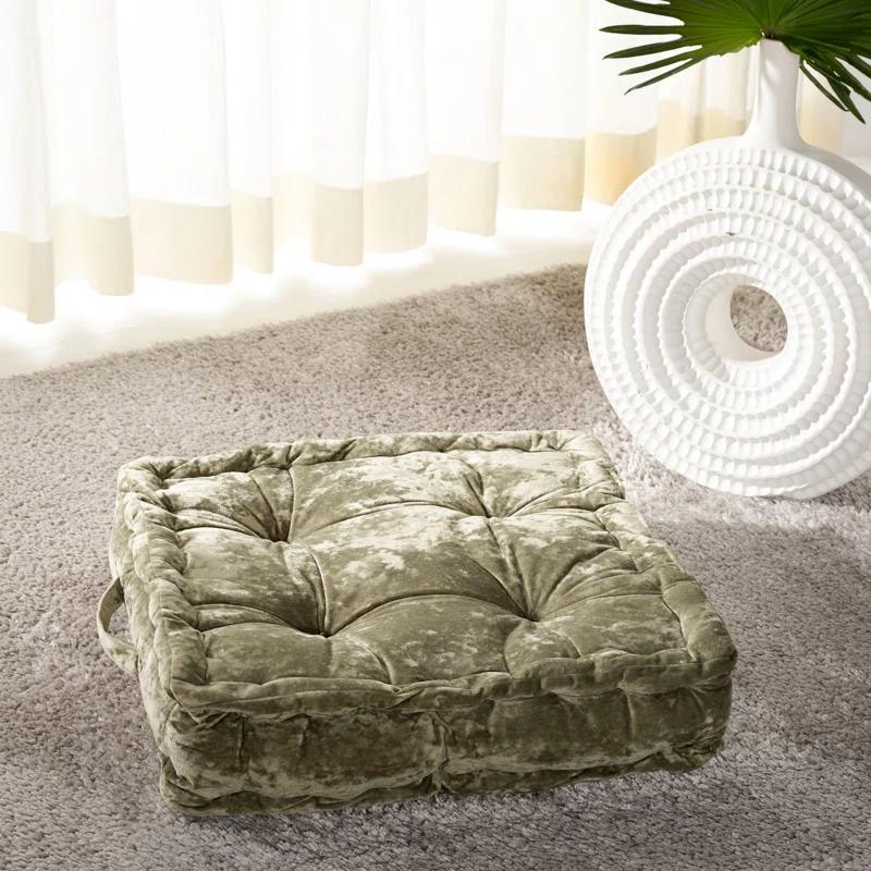 Safavieh Belia Buttons Reversible Throw Pillow