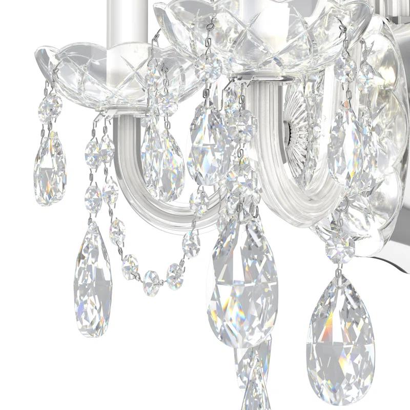 Arlington Crystal Candle Wall Light
