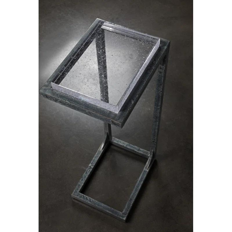 Artistica Home Signature Designs Gamma Glass C End Table