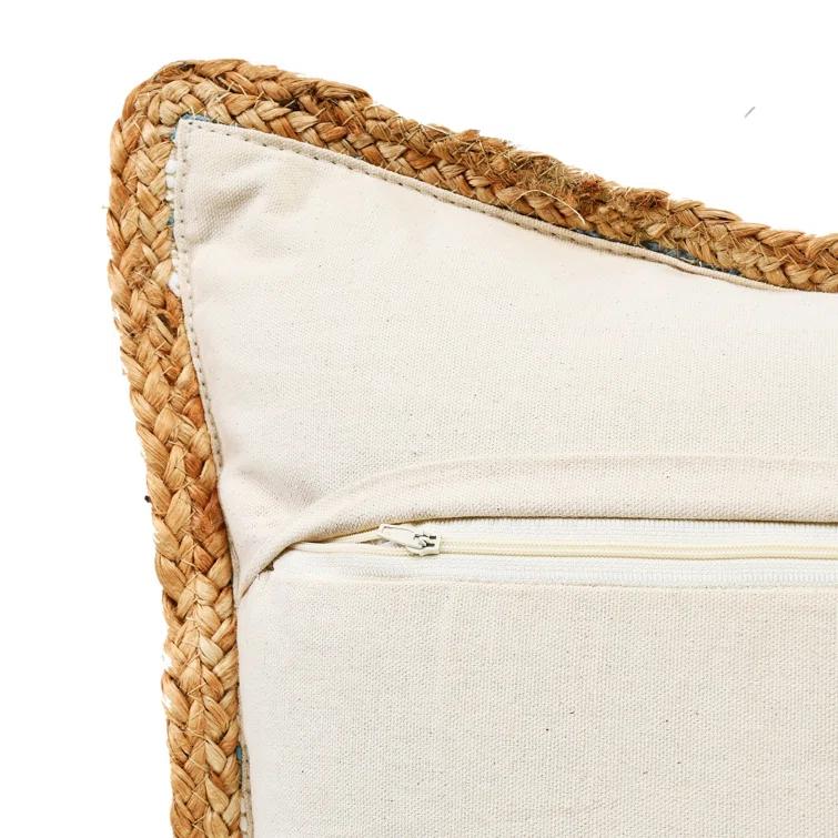 Beachcrest Home™ Chindi Handmade Striped Throw Pillow