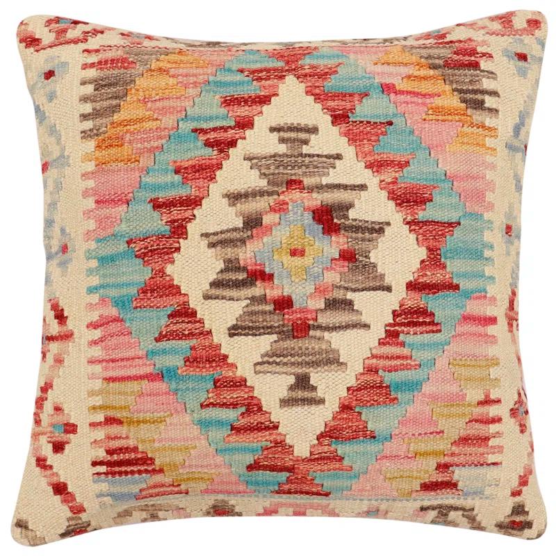 Arshs Fine Rugs Tribal Kilim Pillow No Decorative Addition Throw Pillow