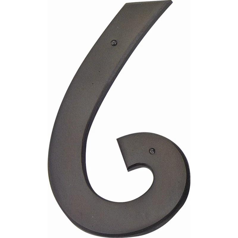 Atlas Homewares Mission 5-1/2" H Surface Mount House Number
