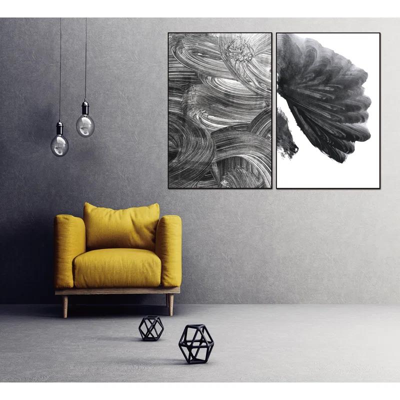 Whiteline Imports 2 - Pieces Painting Print