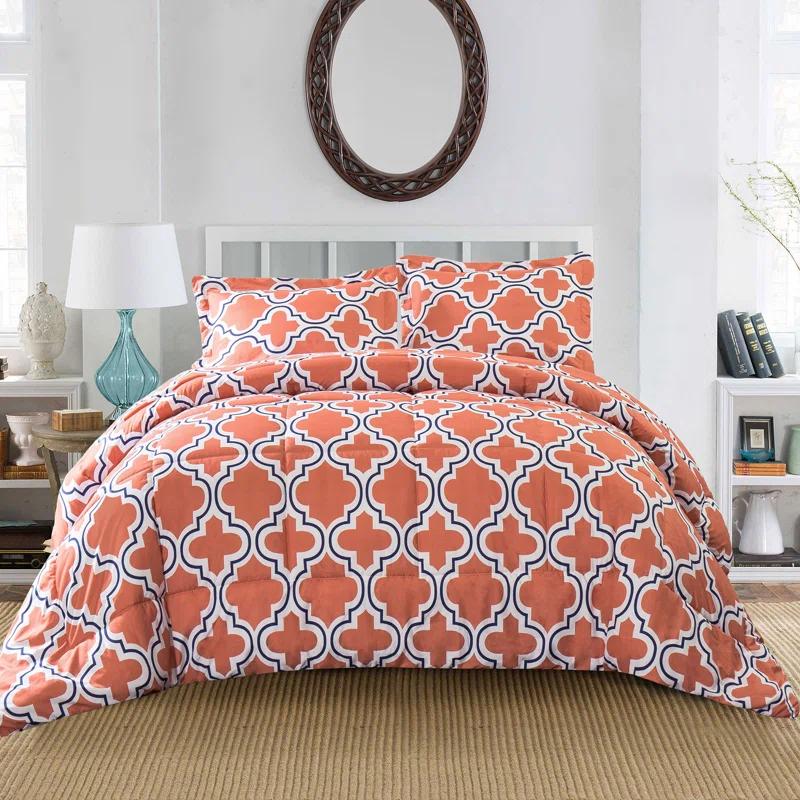 Superior Superior Trellis Trellis Hypoallergenic Down Alternative 3Pc Comforter Set
