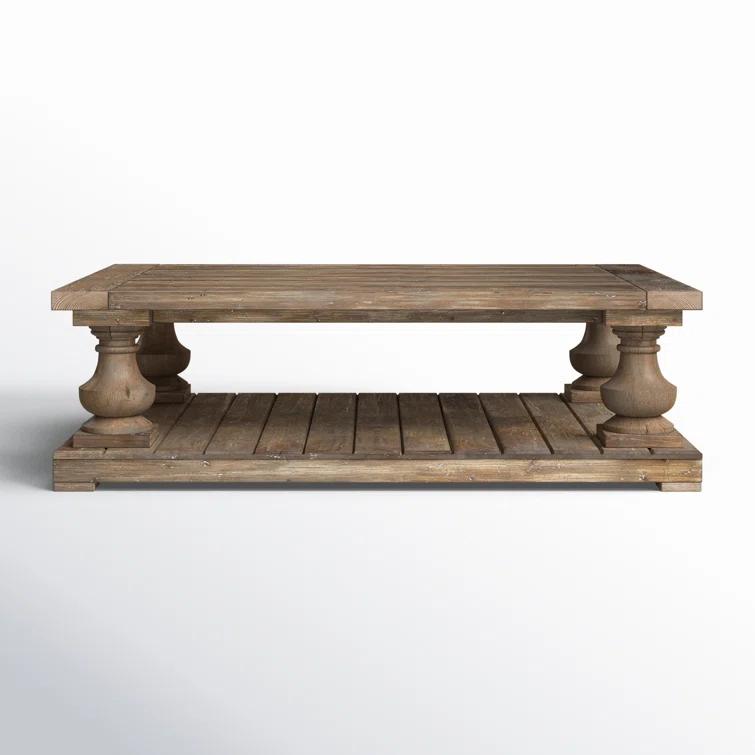 Stan Solid Wood Coffee Table