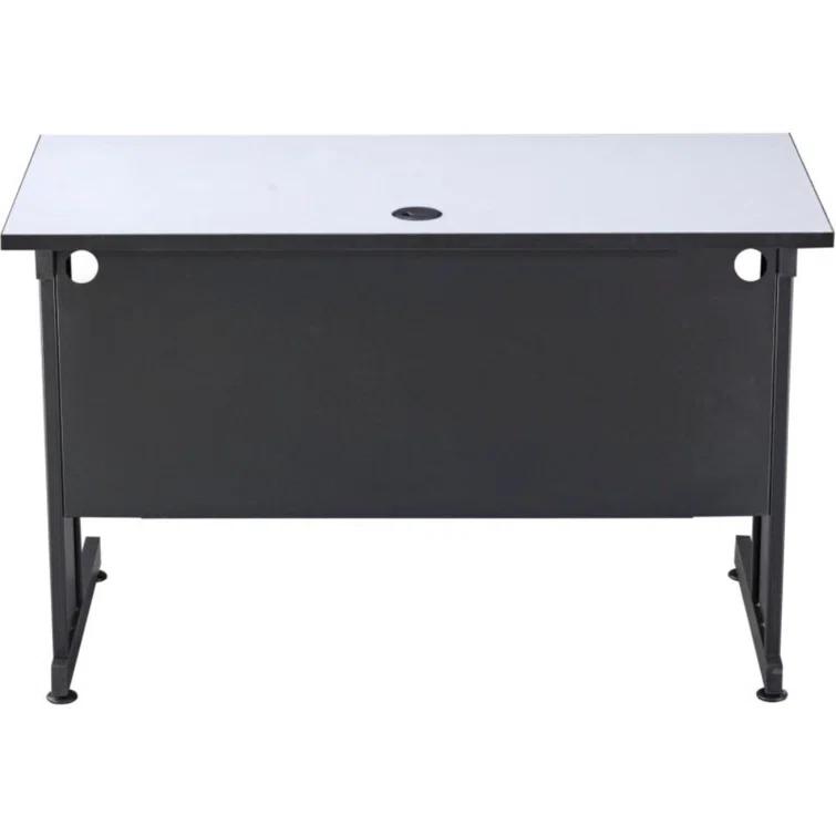 Interion Traditional Metal Base Desk Shell