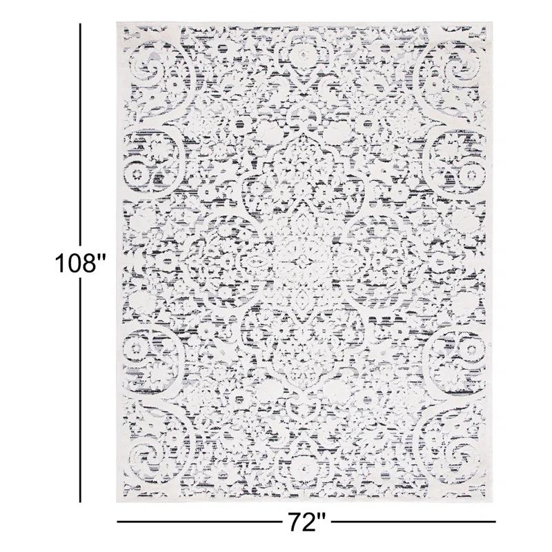 Kelly Clarkson Home Jake Oriental Ivory/Gray Indoor / Outdoor Area Rug