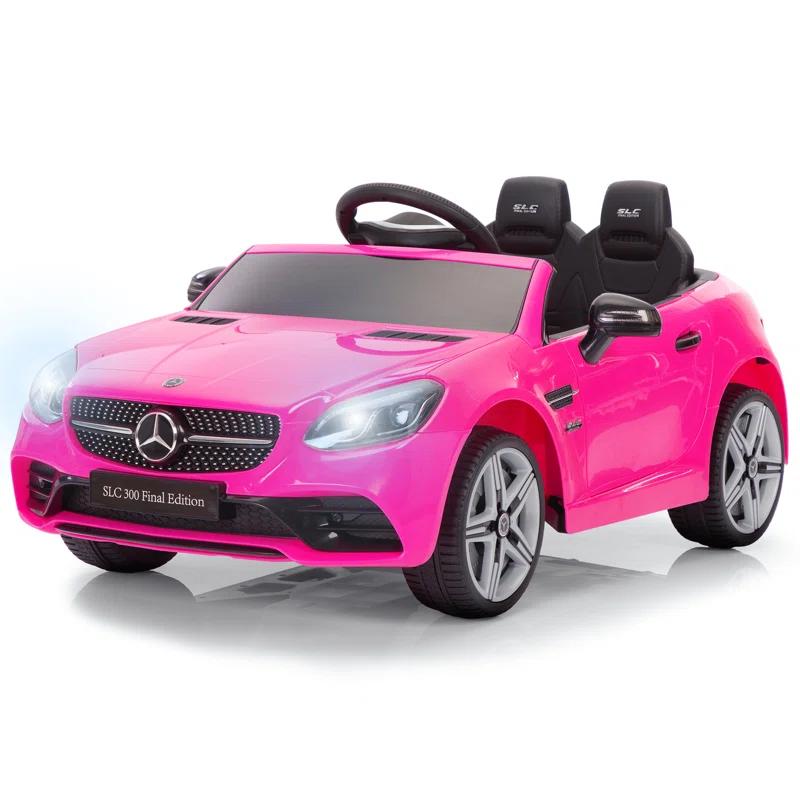 Aosom Aosom 12V Electric Car for Kids Ride On Toy Battery Powered Toddler Electric Vehicles Big Wheels for Girls to Drive