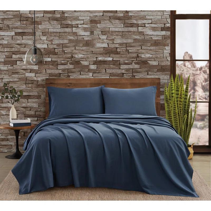 FRYE FRYE Cotton Linen Blend Sheet Set
