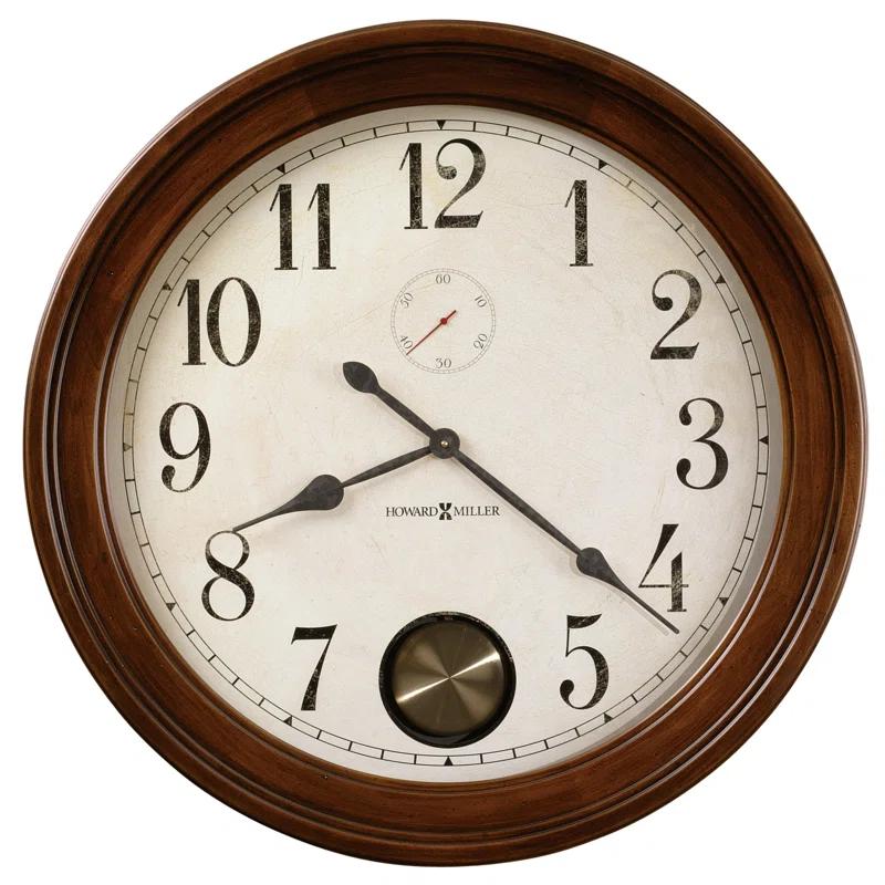 Howard Miller® Auburn Wood Wall Clock