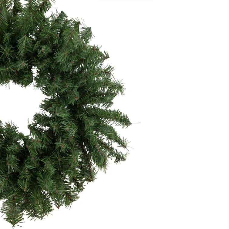 Canadian Pine Artificial Christmas Wreath Unlit