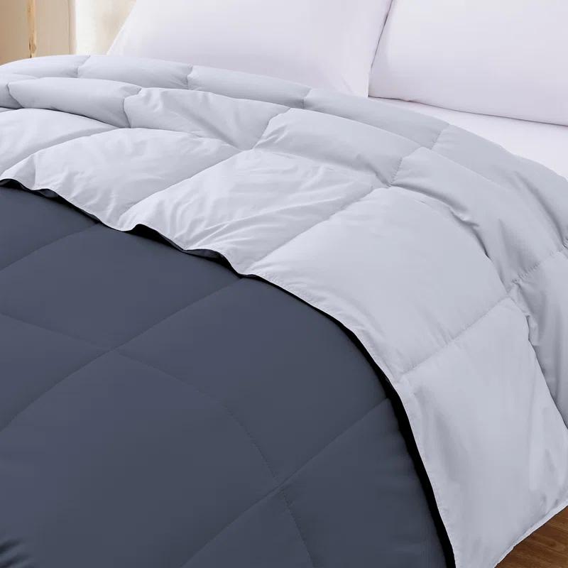 Modern Threads Modern Threads Sanctuary by PCT Down Alternative Microfiber Quilted Reversible Comforter & Duvet Insert - Soft, Comfortable Alternative to Goose Down - Bedding for All Seasons