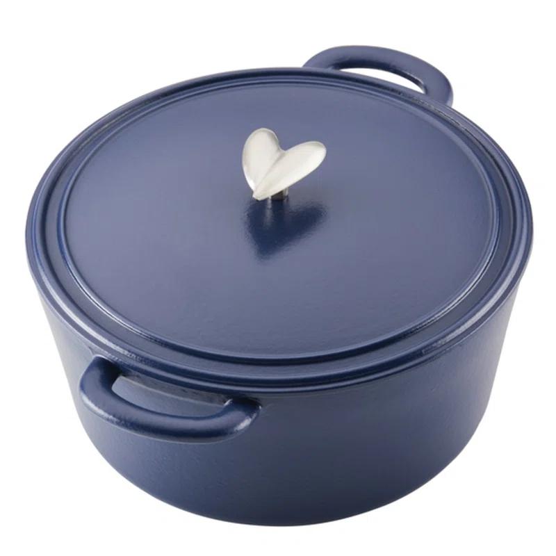 Ayesha Curry Ayesha Curry Enameled Cast Iron Induction Dutch Oven with Lid, 6 Quart