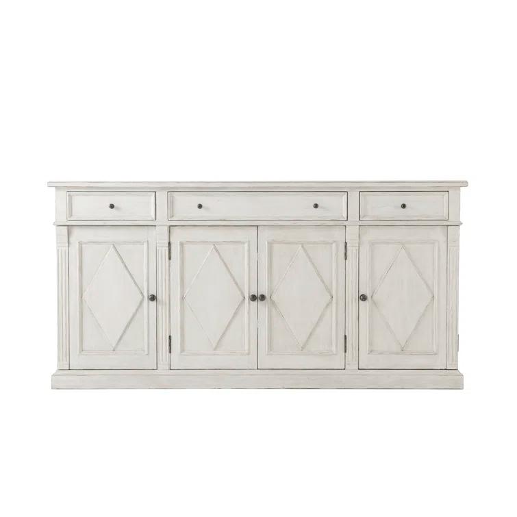 Theodore Alexander Tavel 71.75'' Solid Wood Sideboard