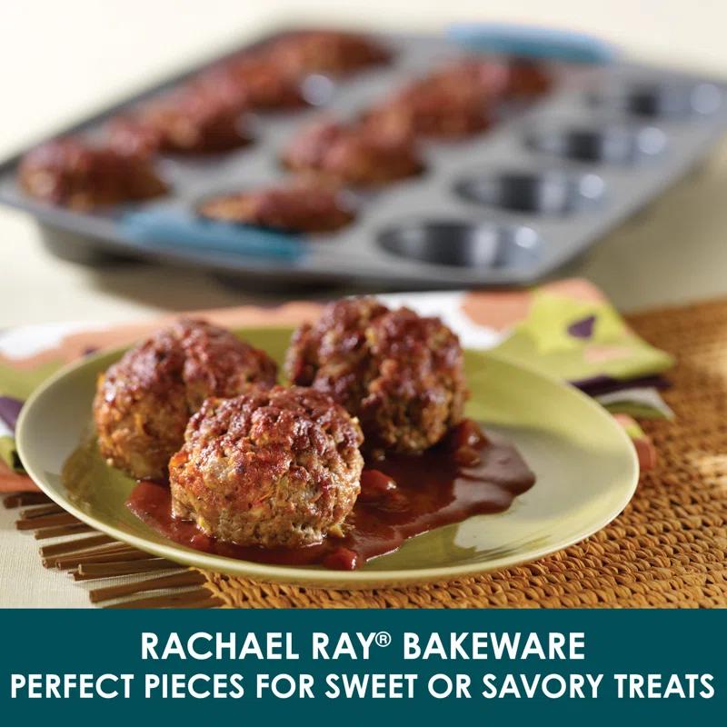 Rachael Ray Rachael Ray 12-Cup Non-Stick Yum-O Bakeware Oven Lovin Muffin Pan