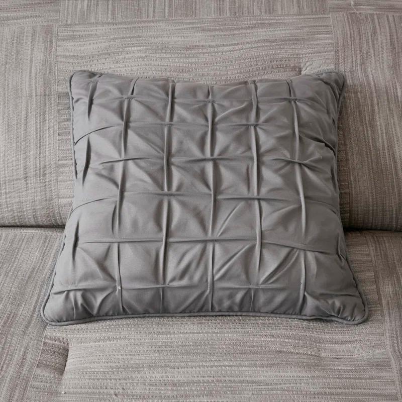 Madison Park Walter 7 Piece Printed Weave Seersucker Comforter Set