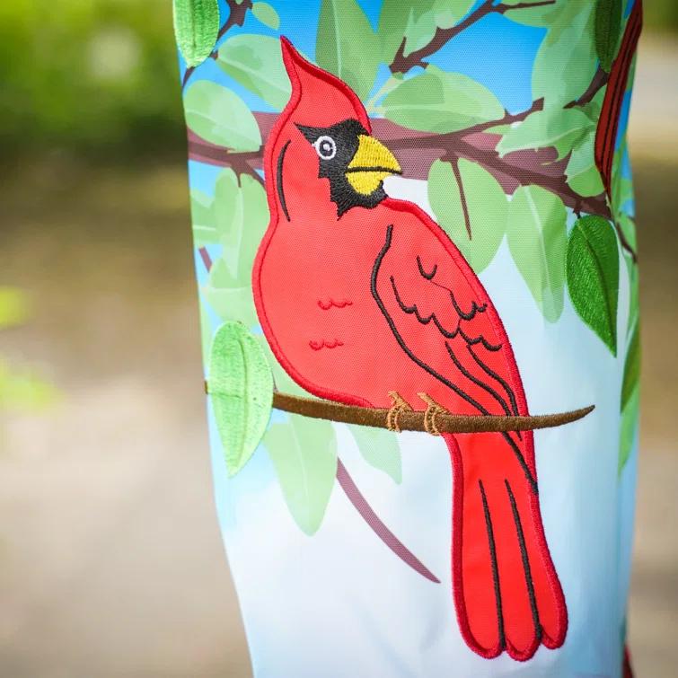 In The Breeze Double Sided 40'' H x 6'' W Polyester Wind Sock