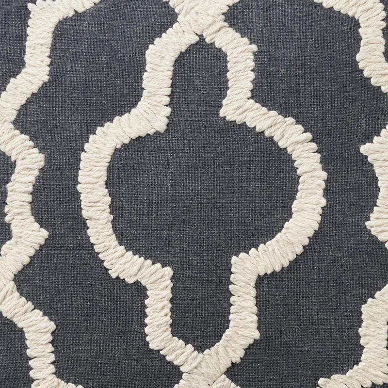 Mina Victory Tassels Cotton Pillow Cover