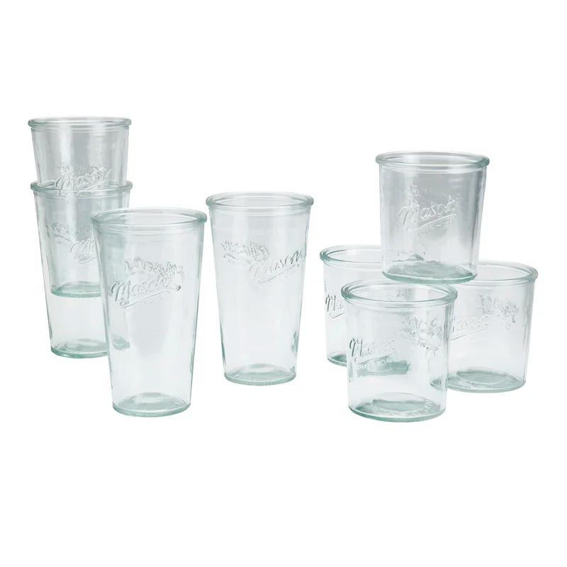 Mason Craft & More 8pk Glass Tumbler Set