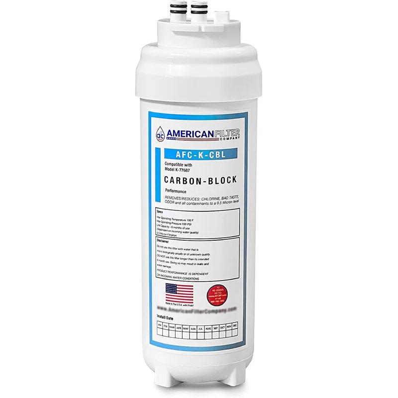 AFC AFC-K-CBL-1P AFC Brand Water Filters, Compatible with Kohler K-77687 Water Filters (made by AFC)