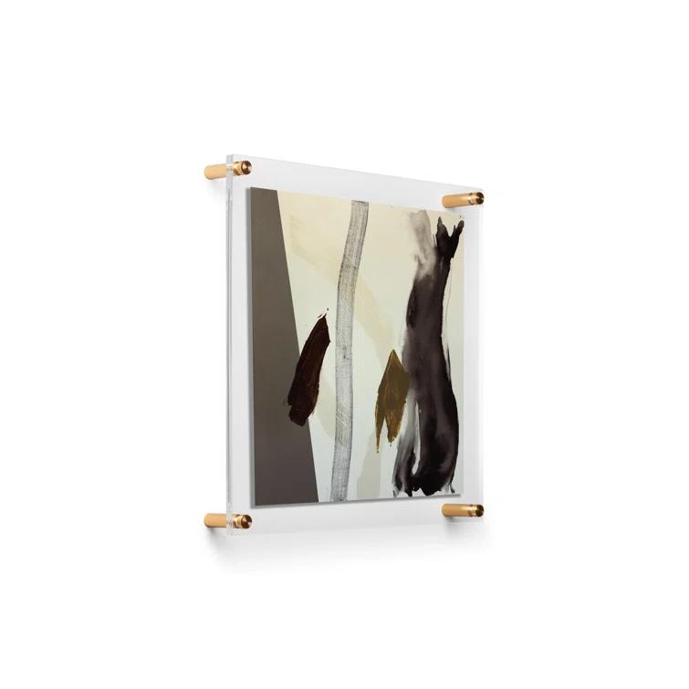 Double Panel Floating Acrylic Picture Frame