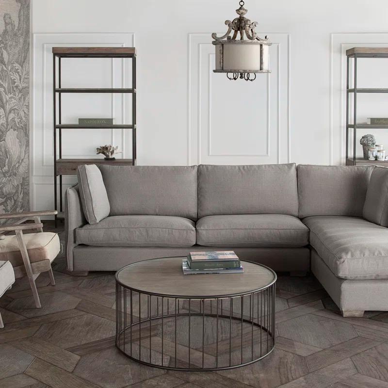 Diamond Sofa Gibson Solid Wood Top Single Coffee Table