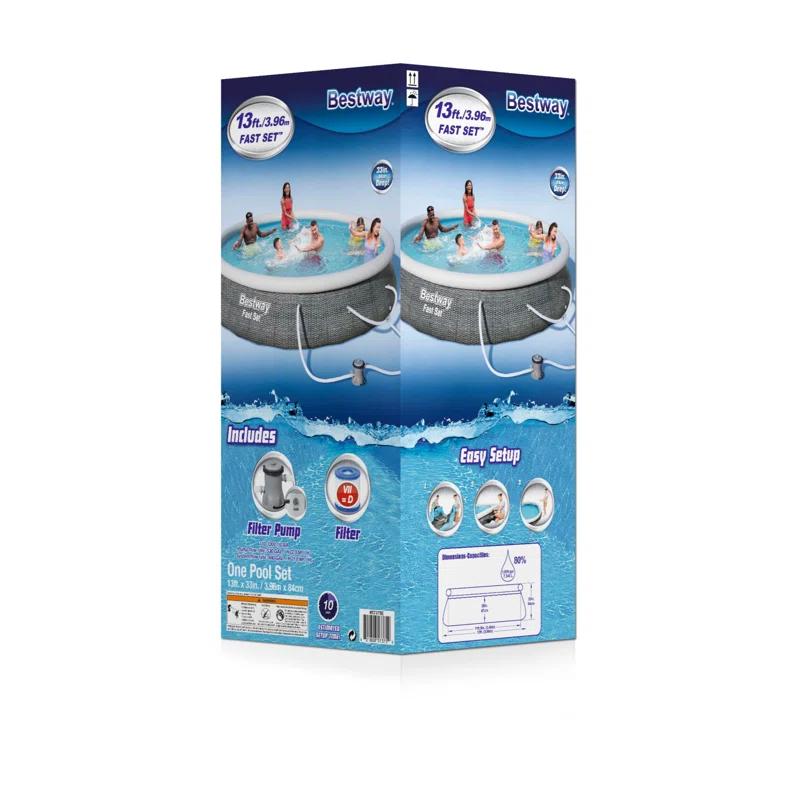 Bestway Plastic Round Inflatable Pool H x W x L