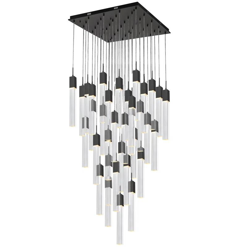 Avenue Lighting 41 - Light Dimmable Tiered Chandelier