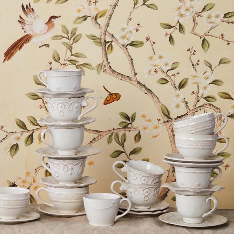 Juliska Berry & Thread Teacup - Whitewash