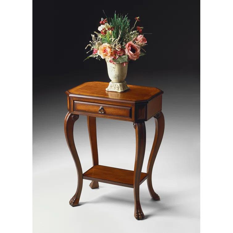 Butler Specialty Traditional Console Table In Olive Ash Burl