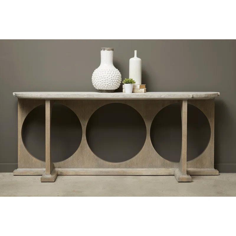 Pulaski Furniture 84" Console Table with Concrete Top